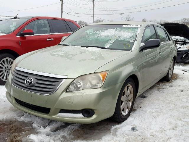 4T1BK36B38U282700 - 2008 TOYOTA AVALON XL GREEN photo 2