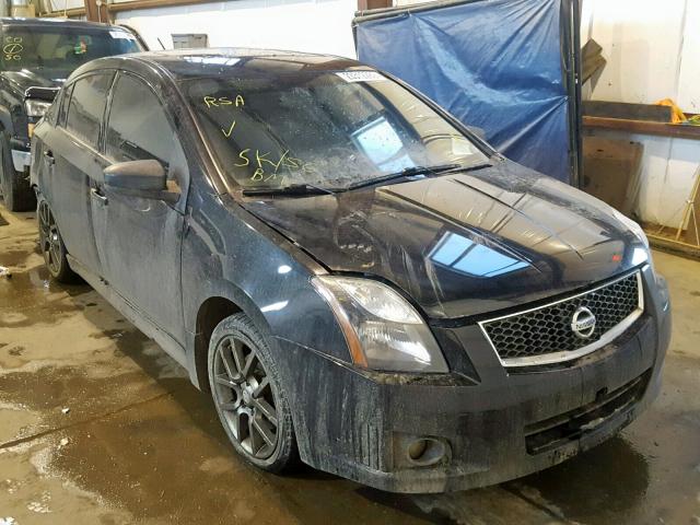 3N1BB6APXBL686638 - 2011 NISSAN SENTRA SE- BLACK photo 1