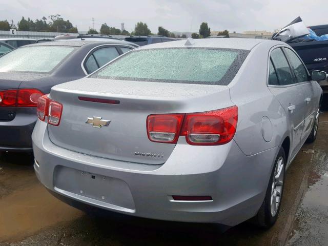 1G11C5SL1EF134450 - 2014 CHEVROLET MALIBU 1LT SILVER photo 4