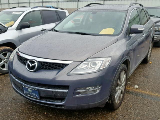 JM3TB38AX80158788 - 2008 MAZDA CX-9 GRAY photo 2