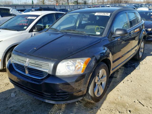 1B3CB4HA6AD534112 - 2010 DODGE CALIBER SX BLACK photo 2