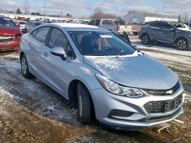 1G1BC5SM5H7238323 - 2017 CHEVROLET CRUZE LS SILVER photo 1