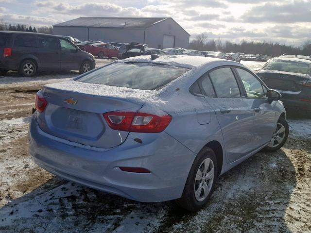 1G1BC5SM5H7238323 - 2017 CHEVROLET CRUZE LS SILVER photo 4