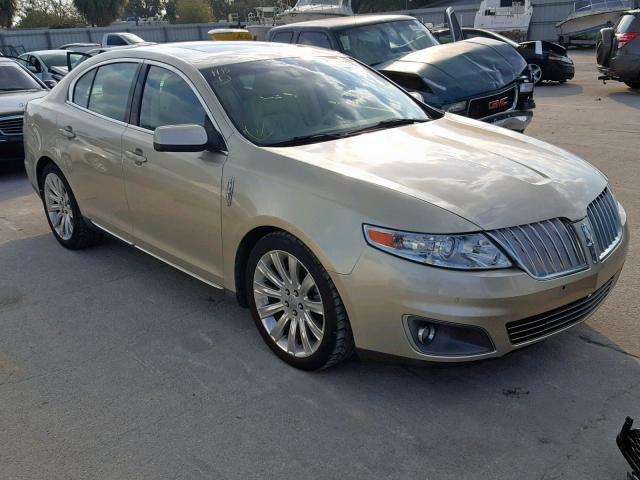 1LNHL9DR2BG600287 - 2011 LINCOLN MKS GOLD photo 1