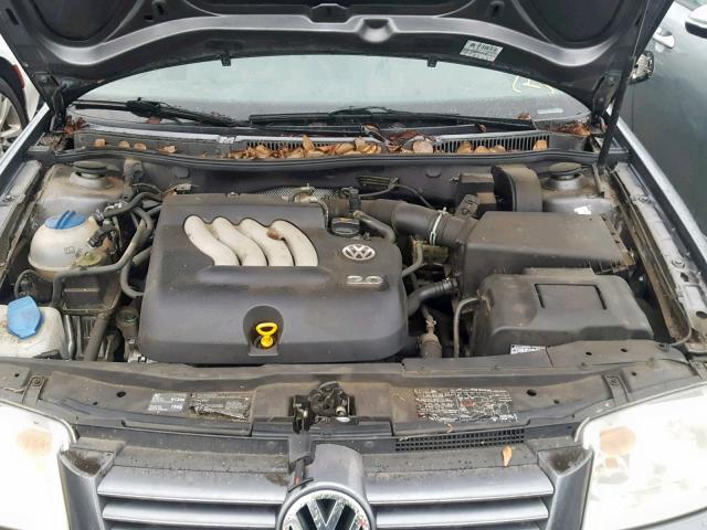 3VWRA69M44M137102 - 2004 VOLKSWAGEN JETTA GL GRAY photo 7