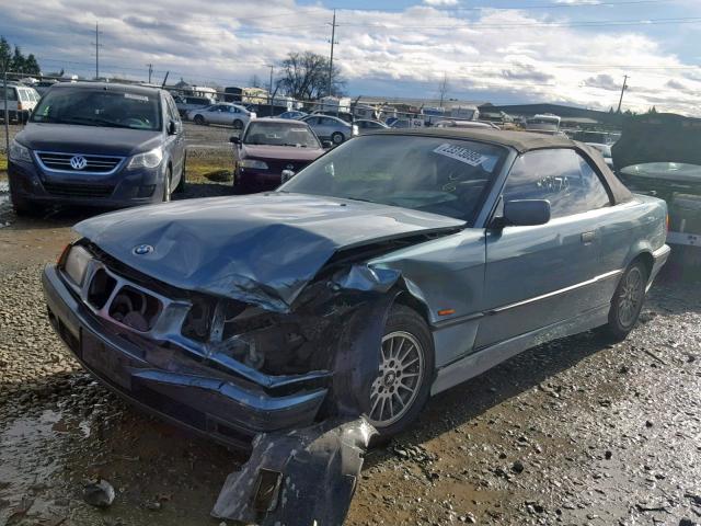 WBABK8320VEY85225 - 1997 BMW 328 IC AUT GREEN photo 2