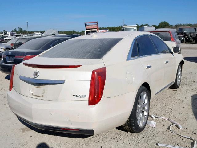 2G61N5S34D9156843 - 2013 CADILLAC XTS WHITE photo 4