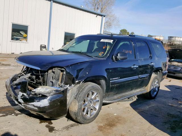 1GKFK63898J249674 - 2008 GMC YUKON DENA BLACK photo 2