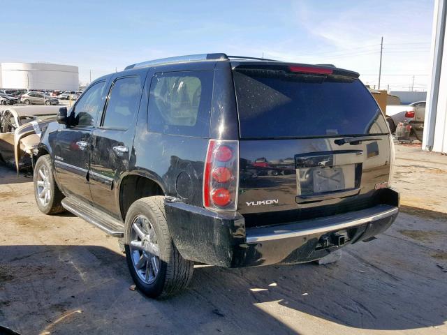 1GKFK63898J249674 - 2008 GMC YUKON DENA BLACK photo 3