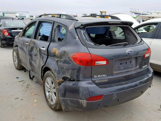 4S4WX92D284411393 - 2008 SUBARU TRIBECA LI CHARCOAL photo 3