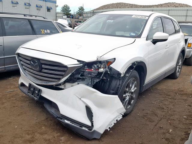 JM3TCACY8J0223634 - 2018 MAZDA CX-9 TOURI WHITE photo 2