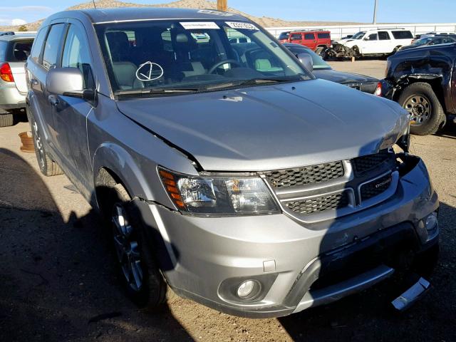 3C4PDDEG2JT464122 - 2018 DODGE JOURNEY GT GRAY photo 1