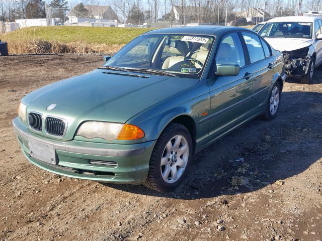 WBAAM3337XFP62522 - 1999 BMW 323I AUTOM GREEN photo 2
