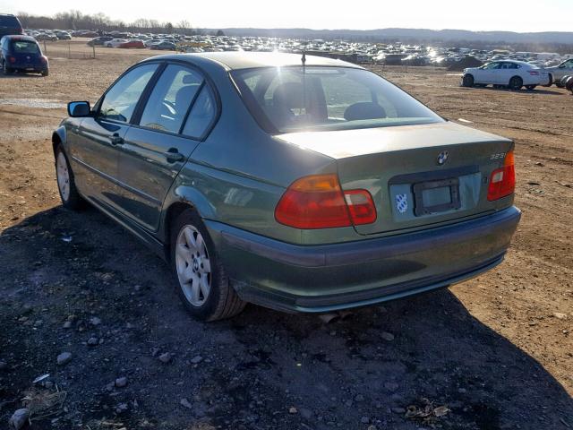 WBAAM3337XFP62522 - 1999 BMW 323I AUTOM GREEN photo 3