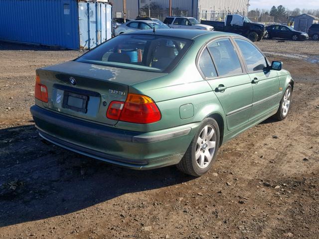 WBAAM3337XFP62522 - 1999 BMW 323I AUTOM GREEN photo 4