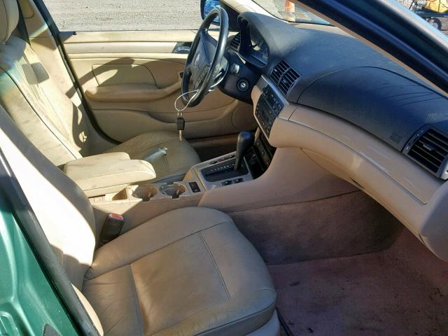 WBAAM3337XFP62522 - 1999 BMW 323I AUTOM GREEN photo 5