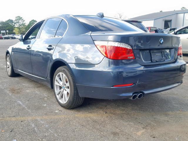 WBANV93559C135518 - 2009 BMW 535 XI GRAY photo 3