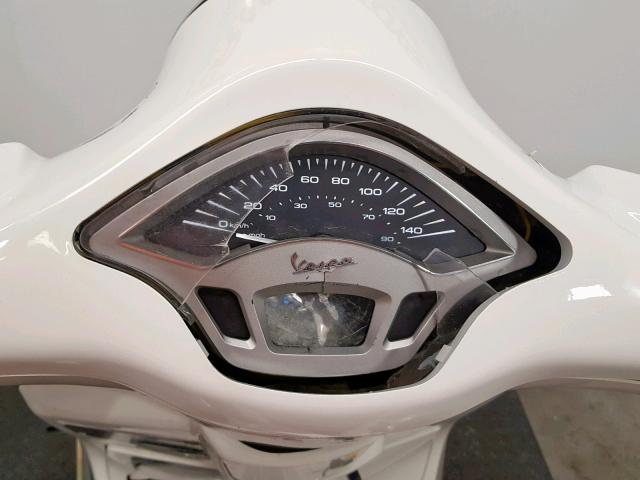 ZAPM818G5F5101773 - 2015 VESPA SPRINT 150 WHITE photo 7