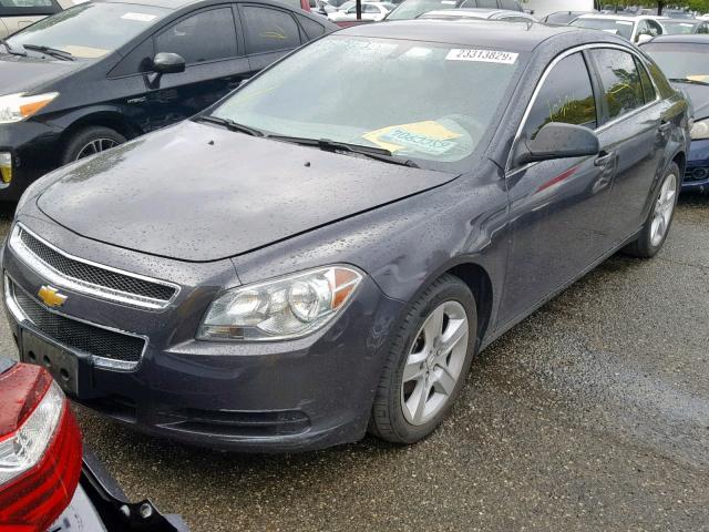 1G1ZB5E11BF245009 - 2011 CHEVROLET MALIBU LS CHARCOAL photo 2