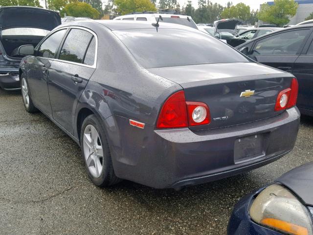 1G1ZB5E11BF245009 - 2011 CHEVROLET MALIBU LS CHARCOAL photo 3