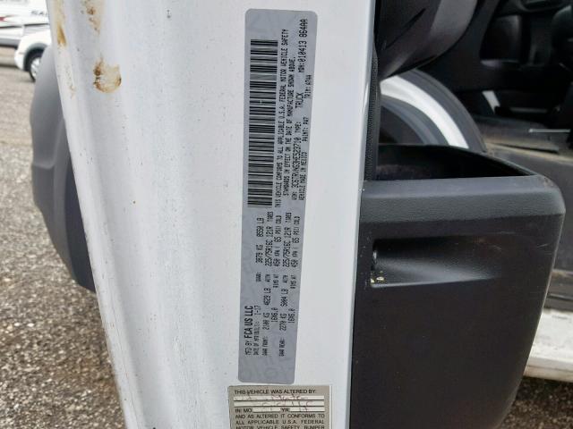 3C6TRVNG3HE523710 - 2017 RAM PROMASTER 白色 照片 10