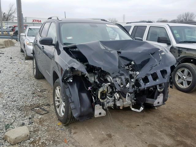 1C4PJLCB0KD267127 - 2019 JEEP CHEROKEE L BLACK photo 1