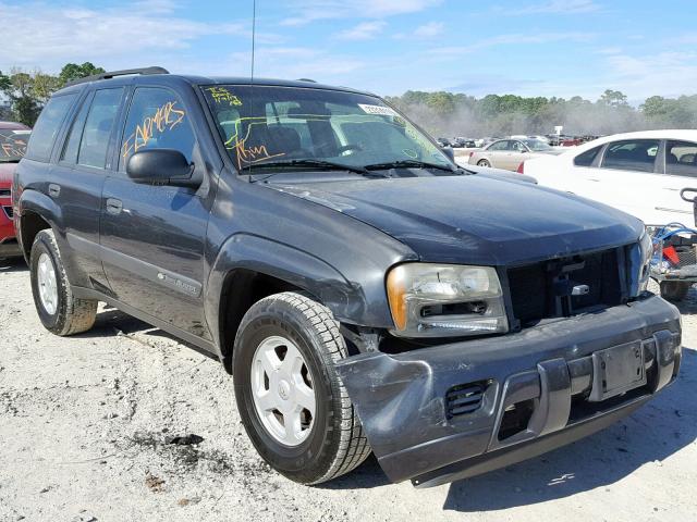 1GNDS13S632390729 - 2003 CHEVROLET TRAILBLAZE CHARCOAL photo 1