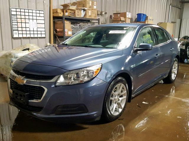 1G11C5SL0FF276385 - 2015 CHEVROLET MALIBU 1LT 蓝色 照片 2