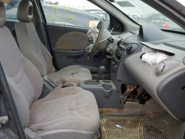 1G8AG52F13Z143614 - 2003 SATURN ION LEVEL SILVER photo 5