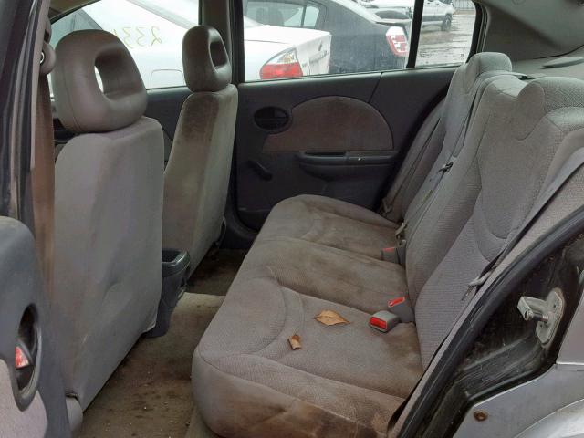 1G8AG52F13Z143614 - 2003 SATURN ION LEVEL SILVER photo 6