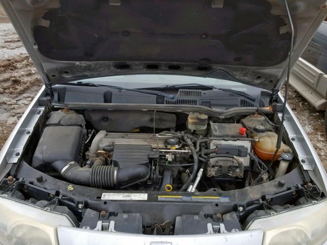 1G8AG52F13Z143614 - 2003 SATURN ION LEVEL SILVER photo 7