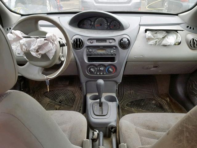 1G8AG52F13Z143614 - 2003 SATURN ION LEVEL SILVER photo 9