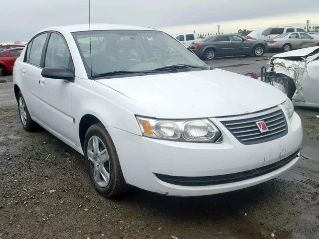 1G8AJ55F76Z209083 - 2006 SATURN ION LEVEL WHITE photo 1
