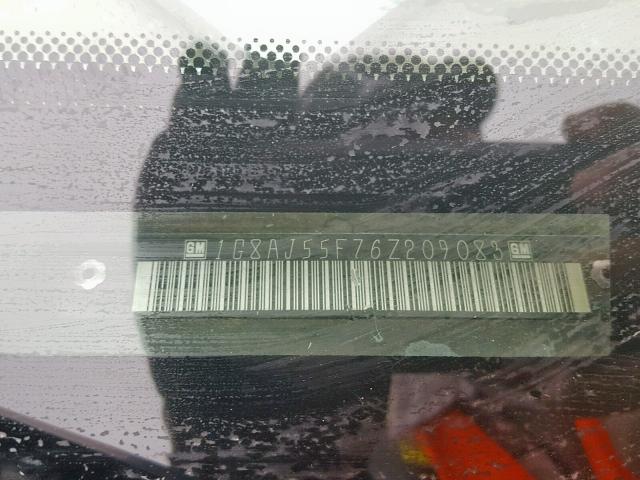 1G8AJ55F76Z209083 - 2006 SATURN ION LEVEL WHITE photo 10