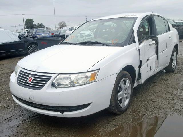 1G8AJ55F76Z209083 - 2006 SATURN ION LEVEL WHITE photo 2