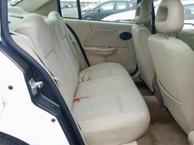 1G8AJ55F76Z209083 - 2006 SATURN ION LEVEL WHITE photo 6