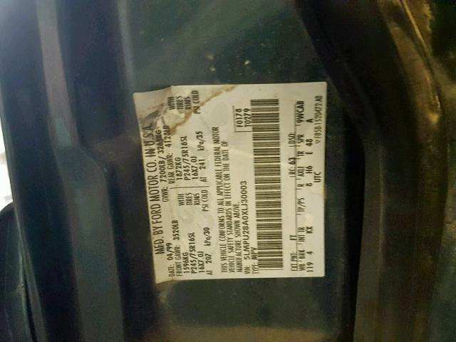 5LMPU28A0XLJ30003 - 1999 LINCOLN NAVIGATOR 绿色 照片 10
