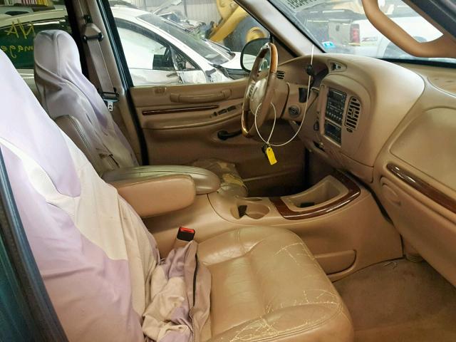 5LMPU28A0XLJ30003 - 1999 LINCOLN NAVIGATOR 绿色 照片 5