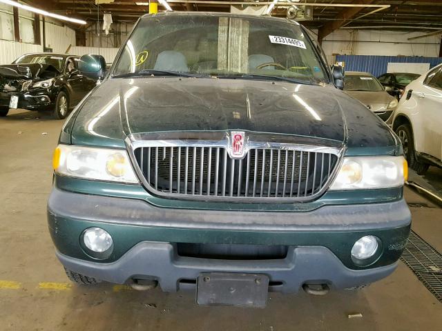 5LMPU28A0XLJ30003 - 1999 LINCOLN NAVIGATOR 绿色 照片 9