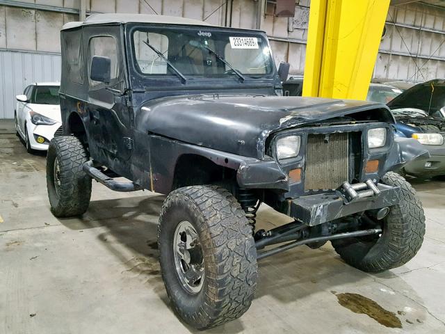 1J4FY19P5PP246403 - 1993 JEEP WRANGLER / BLACK photo 1