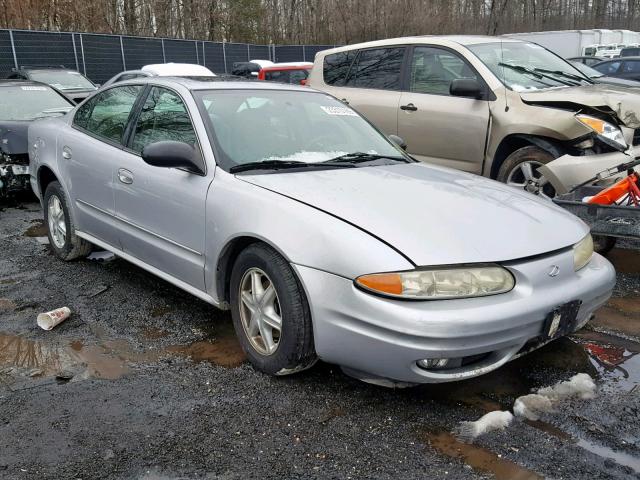 1G3NL52F74C123245 - 2004 OLDSMOBILE ALERO GL SILVER photo 1