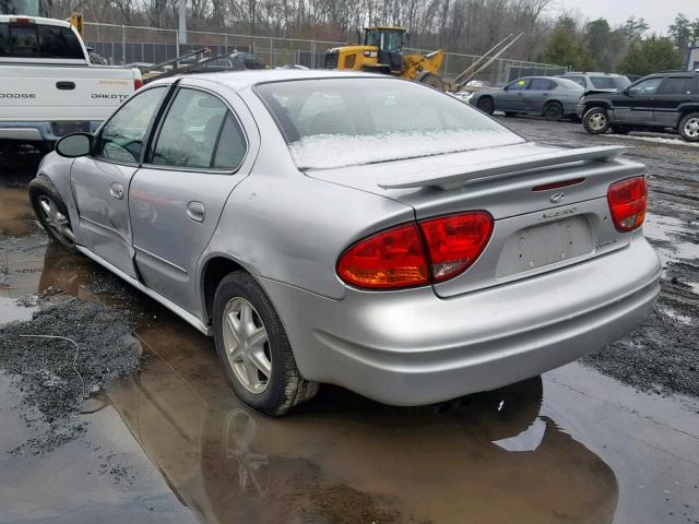 1G3NL52F74C123245 - 2004 OLDSMOBILE ALERO GL SILVER photo 3