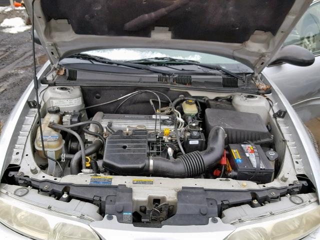 1G3NL52F74C123245 - 2004 OLDSMOBILE ALERO GL SILVER photo 7