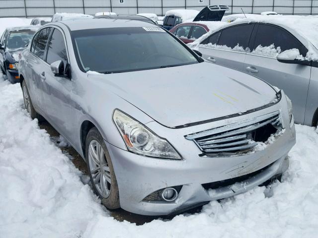 JN1CV6ARXBM402539 - 2011 INFINITI G37 SILVER photo 1