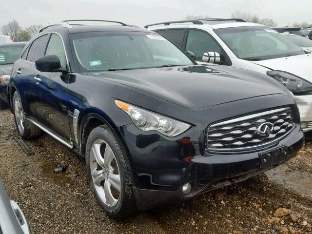 JN8AS1MW4AM851736 - 2010 INFINITI FX35 BLACK photo 1