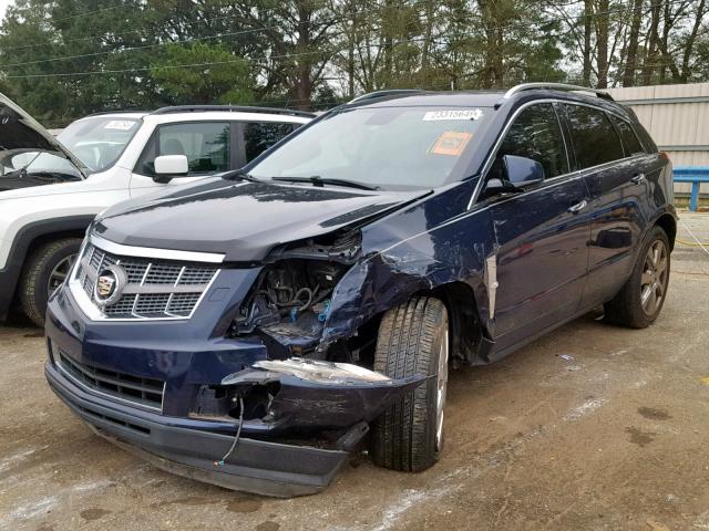 3GYFNBEY1BS548164 - 2011 CADILLAC SRX PERFOR BLUE photo 2