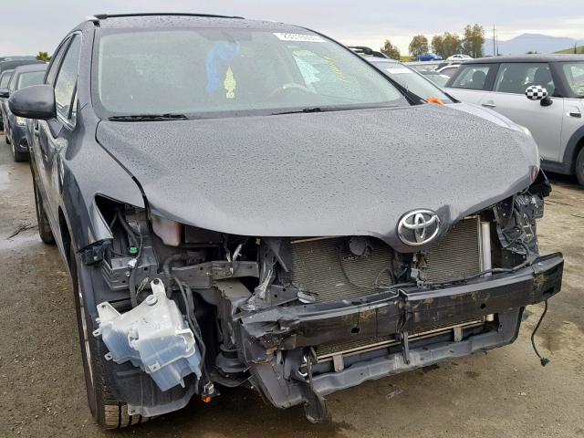 4T3ZA3BB3BU048773 - 2011 TOYOTA VENZA BASE GRAY photo 1