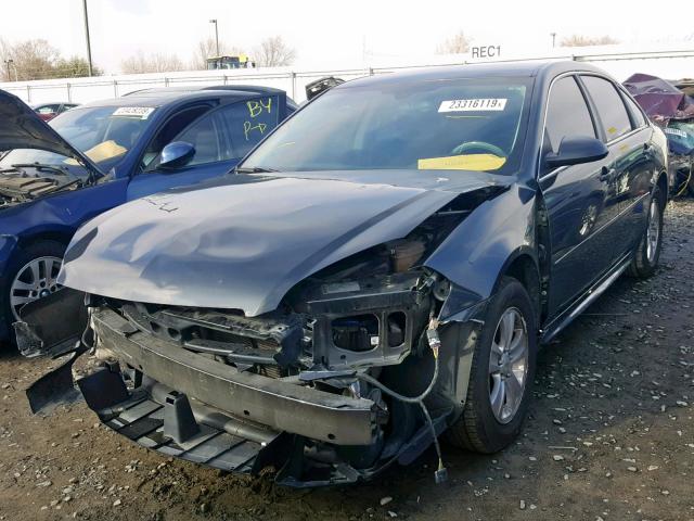 2G1WA5E31E1167608 - 2014 CHEVROLET IMPALA LIM BLUE photo 2