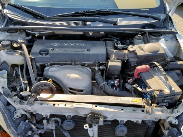 JTKDE177360083890 - 2006 TOYOTA SCION TC თეთრი ფოტო 7