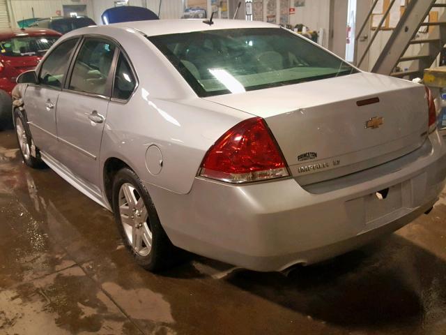 2G1WB5E32F1124152 - 2015 CHEVROLET IMPALA LIM SILVER photo 3